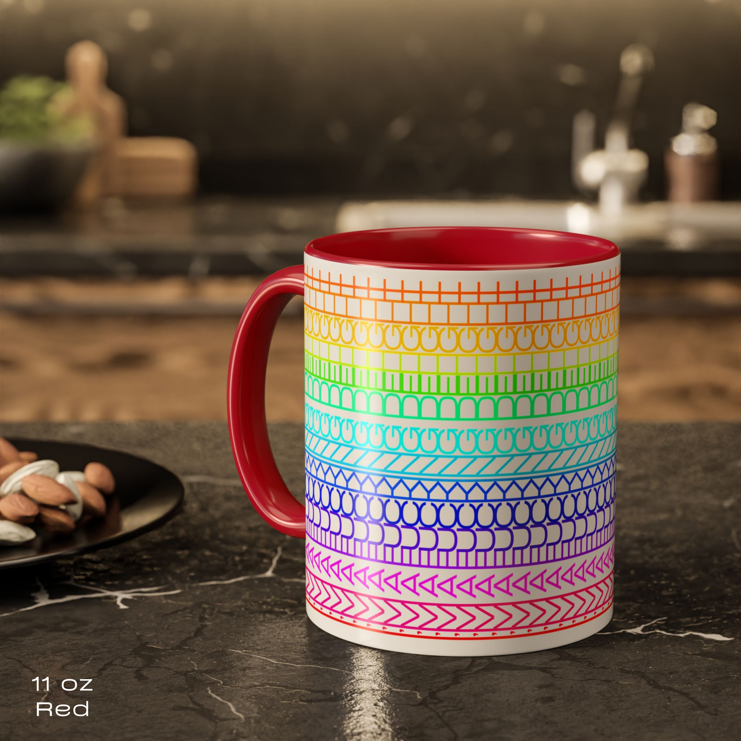 I'm a Fucking Delight Mug - Subtle Profanity Rainbow Cup - Funny Hidden Message Affirmation Gift by LogueJunction