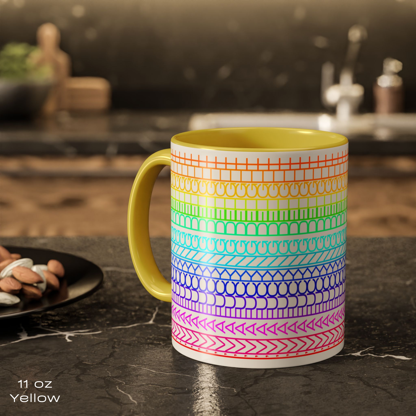 I'm a Fucking Delight Mug - Subtle Profanity Rainbow Cup - Funny Hidden Message Affirmation Gift by LogueJunction