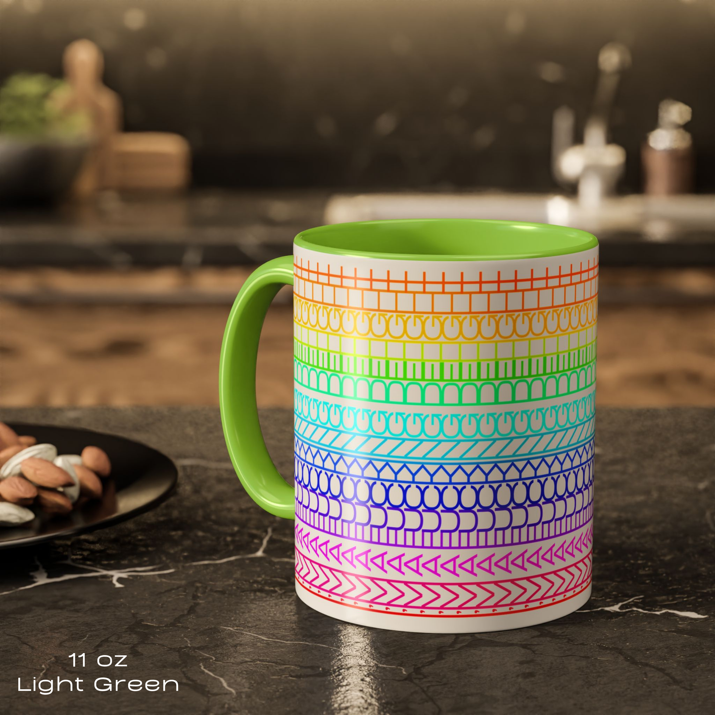 I'm a Fucking Delight Mug - Subtle Profanity Rainbow Cup - Funny Hidden Message Affirmation Gift by LogueJunction