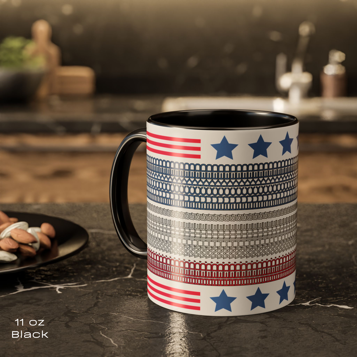 Subtle Political Protest Mug - Red White and Fucked Secret Message Cup - Resistance Gift by LogueJunction