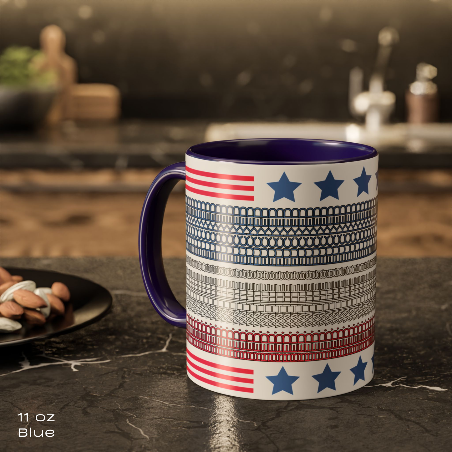 Subtle Political Protest Mug - Red White and Fucked Secret Message Cup - Resistance Gift by LogueJunction