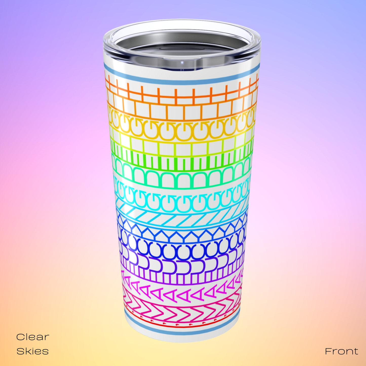 I'm a Fucking Delight Secret Message Tumbler - Hidden Swear Word Cup - Gift for Pride Month by LogueJunction