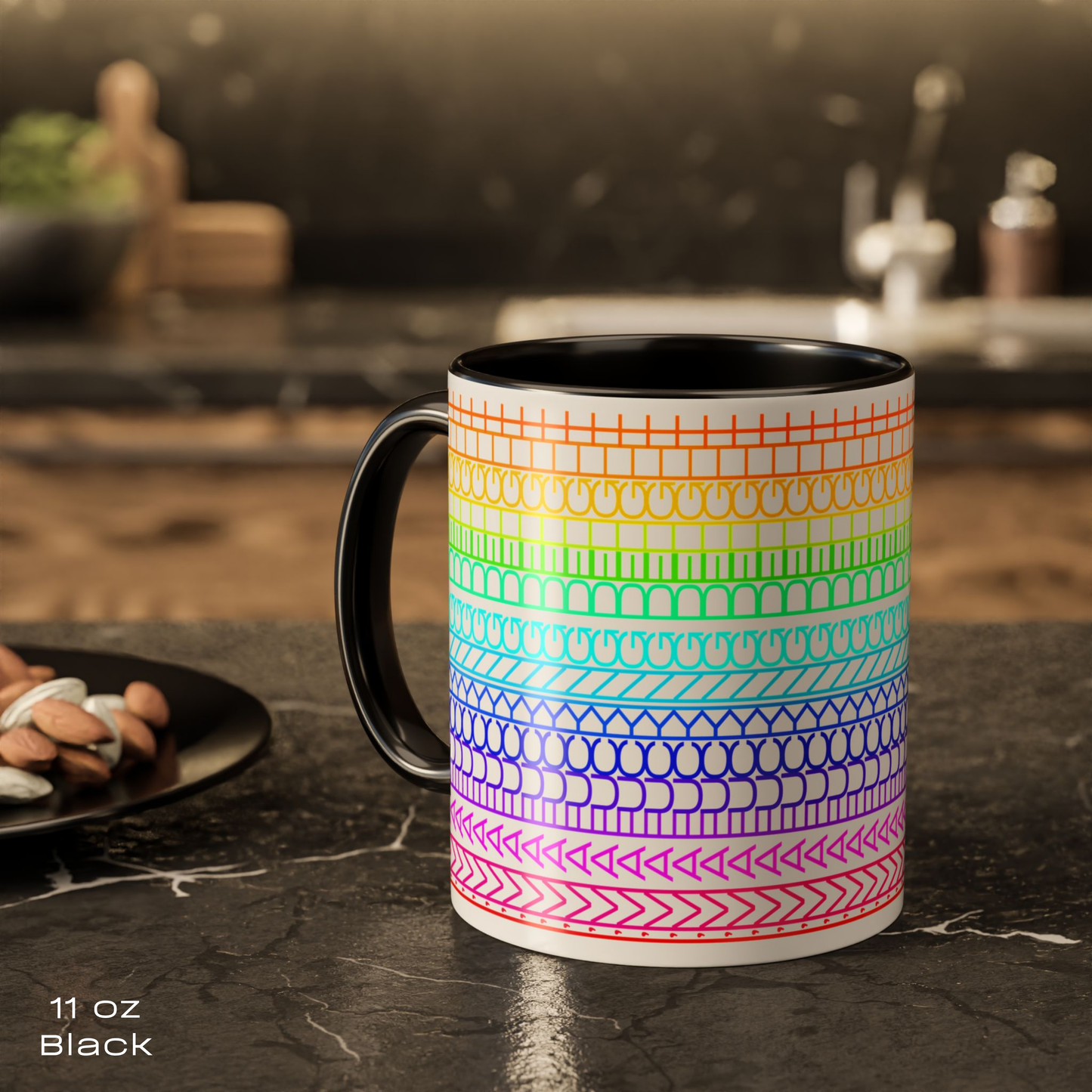 I'm a Fucking Delight Mug - Subtle Profanity Rainbow Cup - Funny Hidden Message Affirmation Gift by LogueJunction