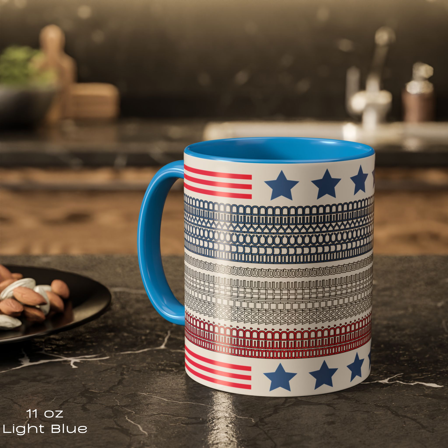 Subtle Political Protest Mug - Red White and Fucked Secret Message Cup - Resistance Gift by LogueJunction