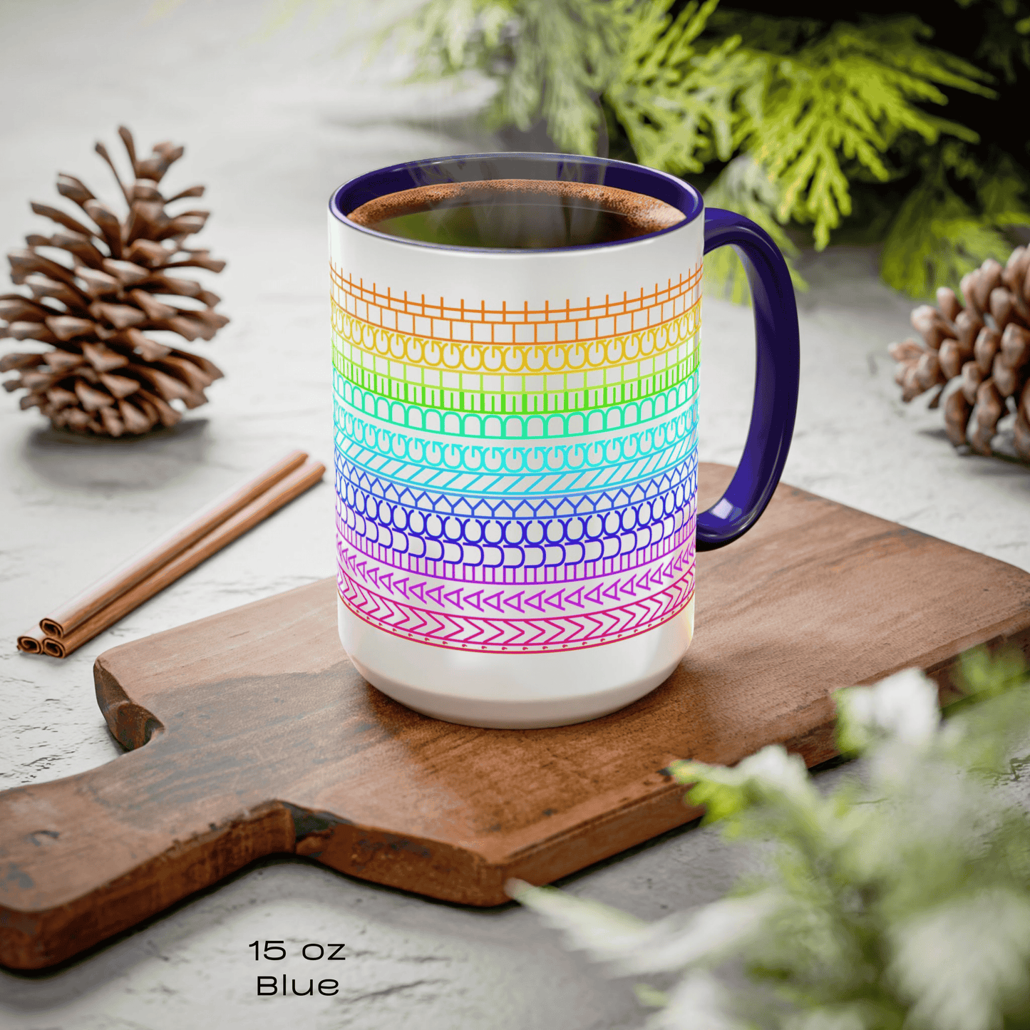 I'm a Fucking Delight Mug - Subtle Profanity Rainbow Cup - Funny Hidden Message Affirmation Gift by LogueJunction