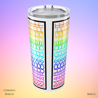 I'm a Fucking Delight Secret Message Tumbler - Hidden Swear Word Cup - Gift for Pride Month by LogueJunction