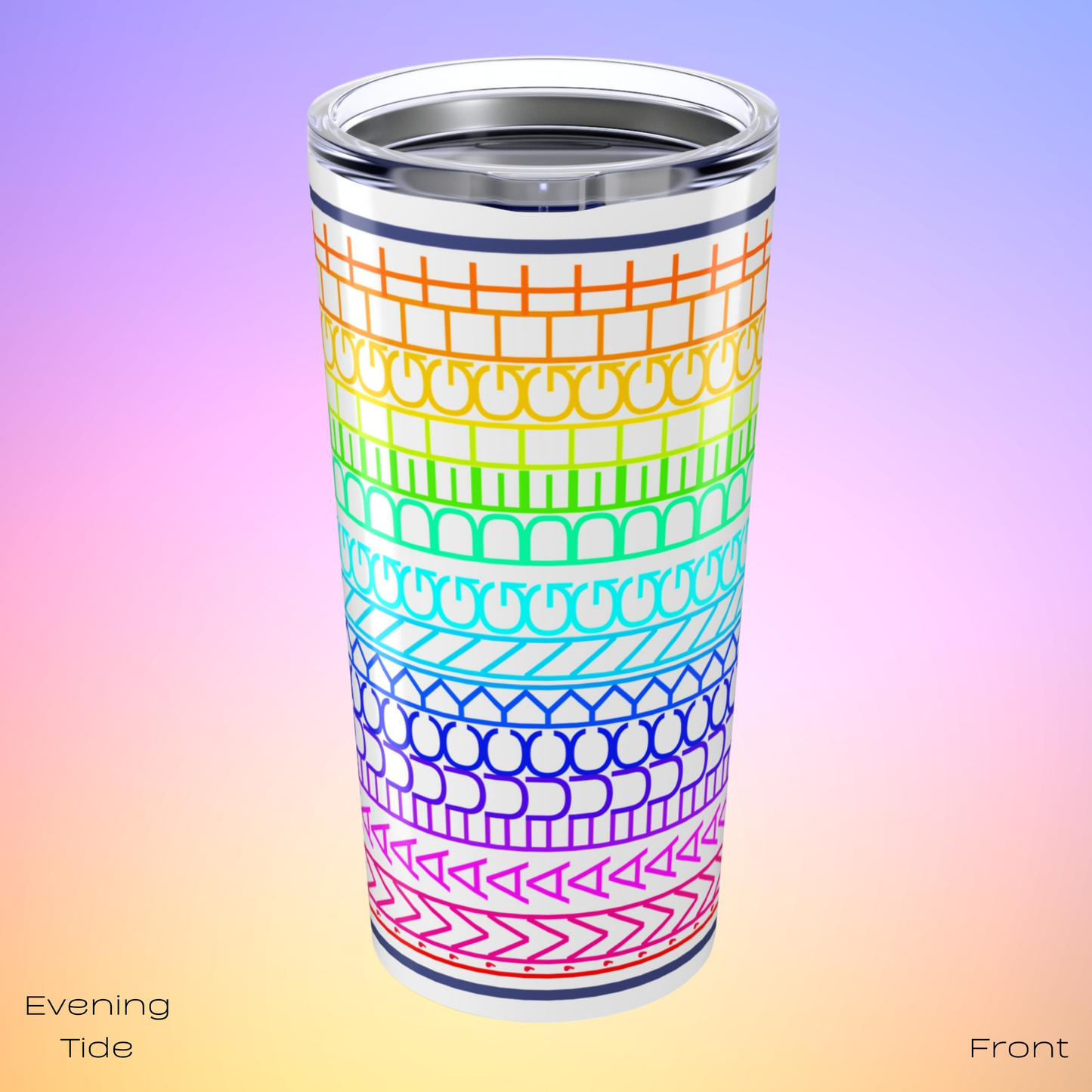 I'm a Fucking Delight Secret Message Tumbler - Hidden Swear Word Cup - Gift for Pride Month by LogueJunction