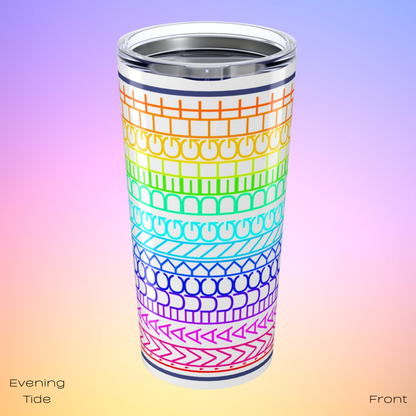 I'm a Fucking Delight Secret Message Tumbler - Hidden Swear Word Cup - Gift for Pride Month by LogueJunction
