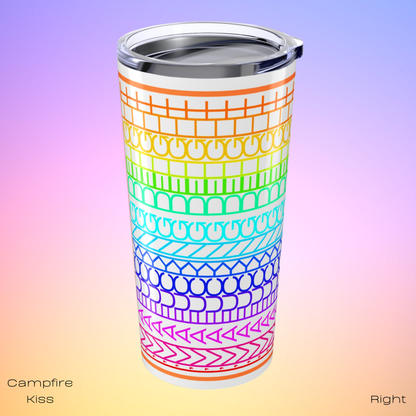 I'm a Fucking Delight Secret Message Tumbler - Hidden Swear Word Cup - Gift for Pride Month by LogueJunction