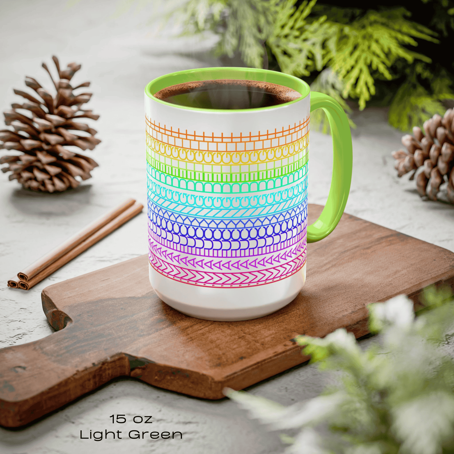 I'm a Fucking Delight Mug - Subtle Profanity Rainbow Cup - Funny Hidden Message Affirmation Gift by LogueJunction