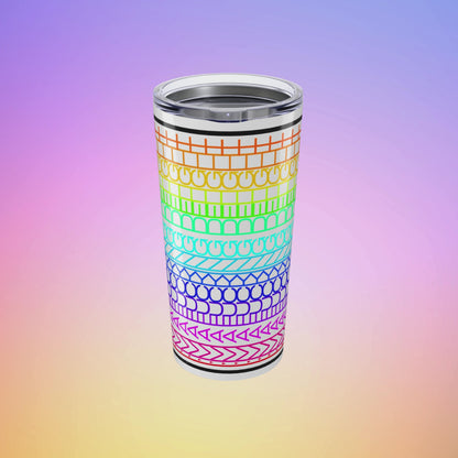 I'm a Fucking Delight Secret Message Tumbler - Hidden Swear Word Cup - Gift for Pride Month by LogueJunction